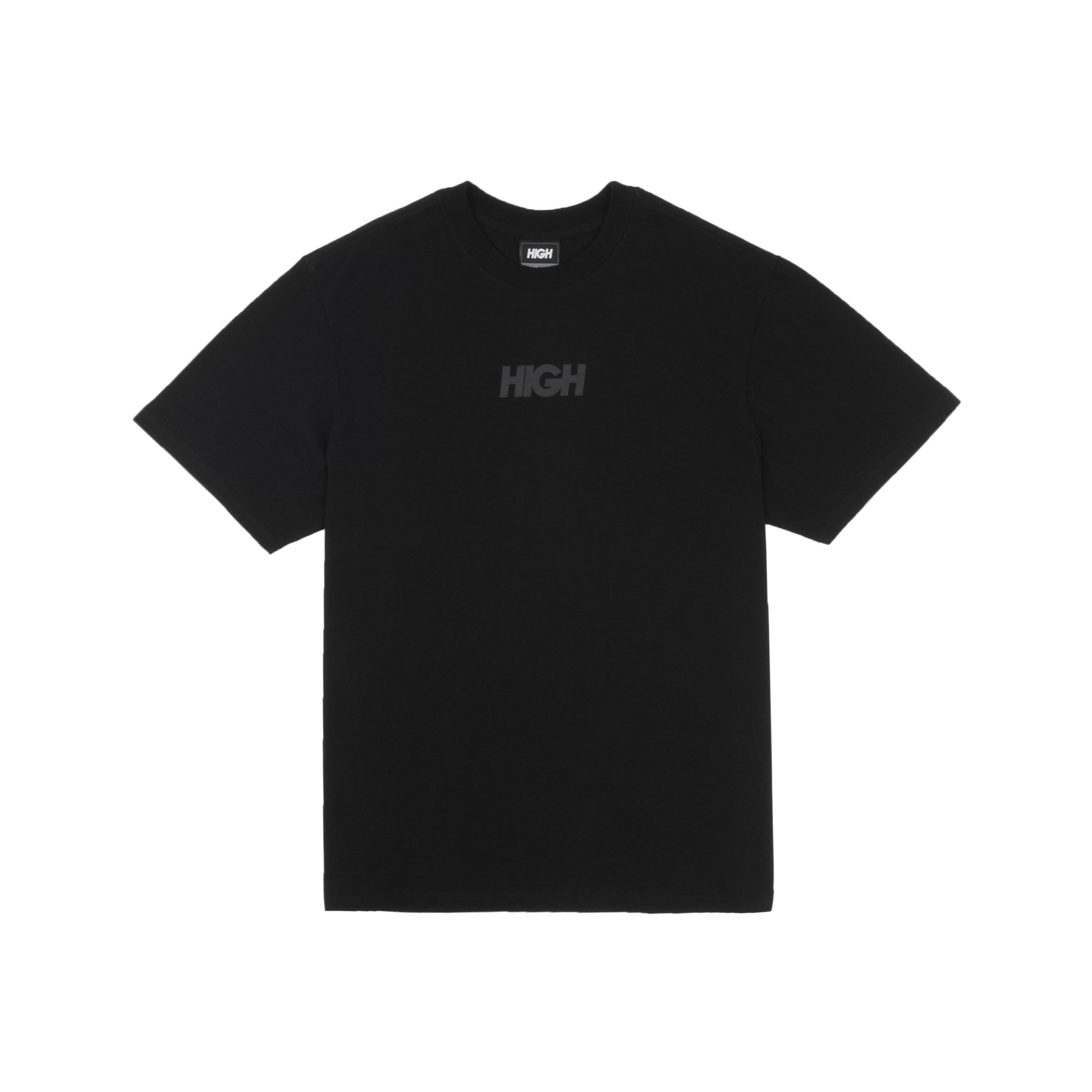 HIGH - Camiseta Tonal Logo Black